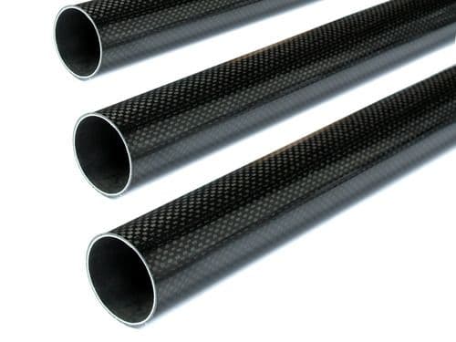 3K CARBON FIBER TUBE (HOLLOW) IN 6MM X 4MM X 1000MM PACK OF 2PC
