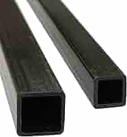 Pultruded Square Carbon Fiber Tube Hollow in 10mm x 8mm x 1000mm Pack of 1Pc