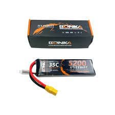 Lipo Battery 11.1V 5200mAh 65C 3S  Bonka Battery Pack