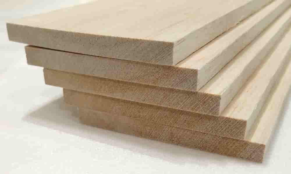 BALSA SHEET IN 9MM X 100MM X 1000MM PACK OF 3PC