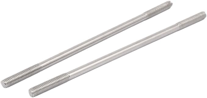 Push Rod M2.5 x Dia 2 x 40mm Dual Threaded X 2PC