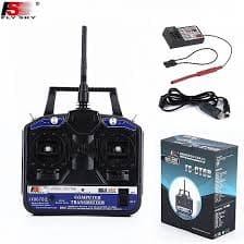 FlySky FS-CT6B 2.4GHz 6CH Radio Set System with RX FS-R6B Receiver