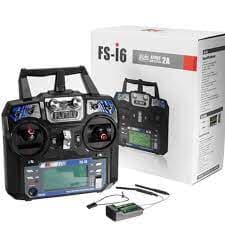 FlySky FS-i6 2.4G 6CH PPM RC Transmitter With FS-iA6B Receiver