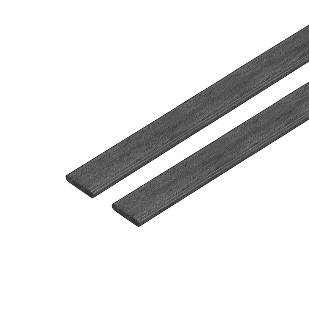 Carbon Fibre Strips in 1mm x 4mm x 1000mm  Pack of 2PC