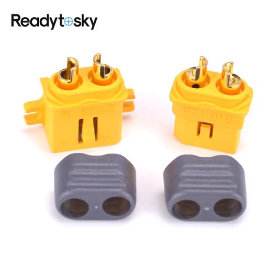Amass XT60L Male  & Female Connector Pack of 3Pc