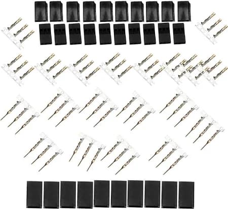 JST-SH Servo Plug Set (Futaba) Gold Plated