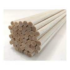 BALSA WOOD DOWELS IN 8MM X 1000MM 