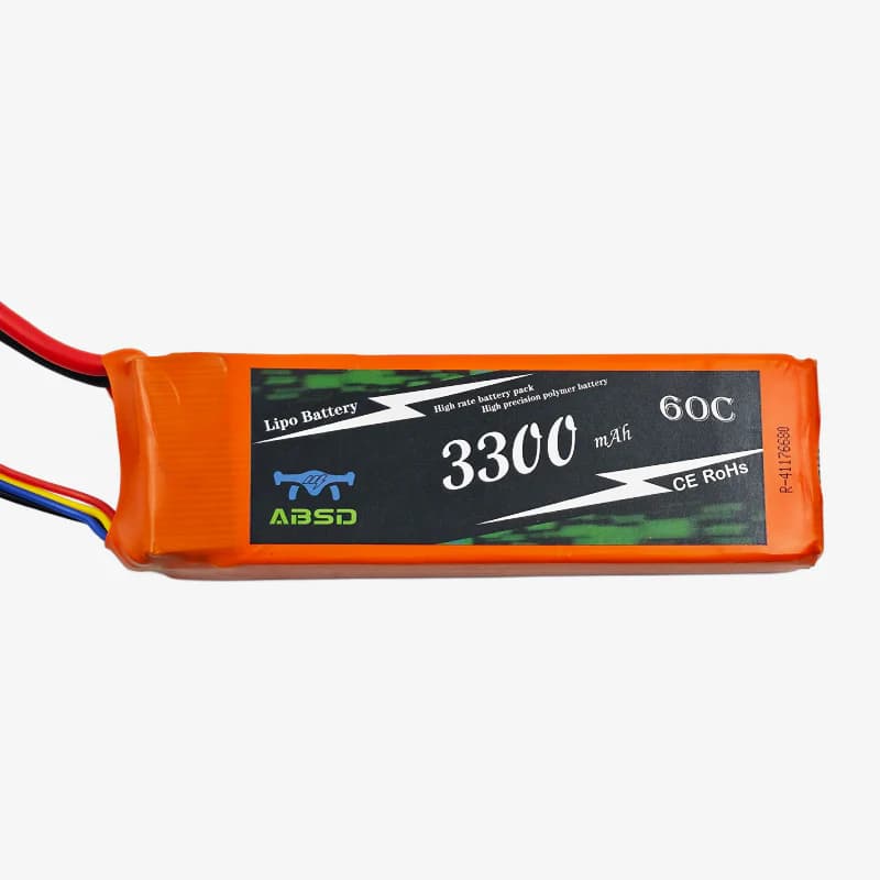 LiPo Battery 11.1V 3300MAH 3S 60C ABSD