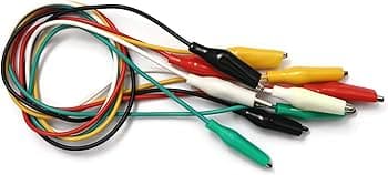 Double-ended Crocodile/Alligator Clips Roach Clips Electrical DIY Test Leads