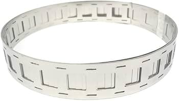 22mm x 0.12mm Nickel Plated Strip For 2 Parallel Battery Connections - 3 Meter