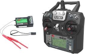 Flysky FS-i6X 2.4GHz 10CH AFHDS 2A RC Transmitter With FS-iA10B 2.4GHz 10CH Receiver