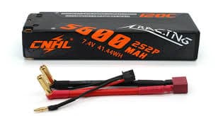 CNHL Racing Series 5600mAh 7.4V 2S2P 120C Hard Case Lipo Battery