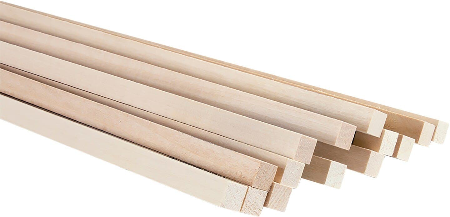 Strips And Dowel ( Balsa, Birch & Pine Wood )