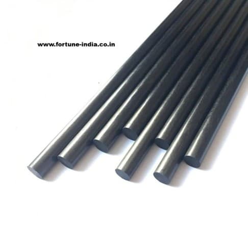 CARBON FIBER SOLID ROD IN 3MM X 1000MM PACK OF 2PC