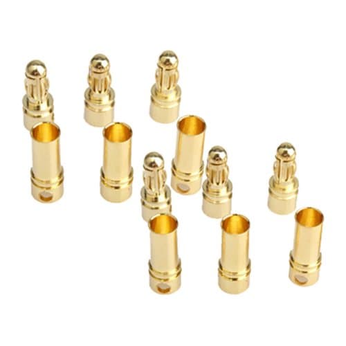 AMASS 100% ORIGINAL 3MM GOLD CONNECTOR PACK OF 5PAIR