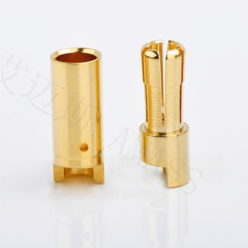 AMASS 100% ORIGINAL 5.5mm GOLD CONNECTOR PACK OF 5PAIR