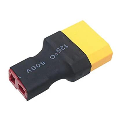 AMASS 100% ORIGINAL XT90 FEMALE TO DEANS / T-PLUG MALE ADAPTOR