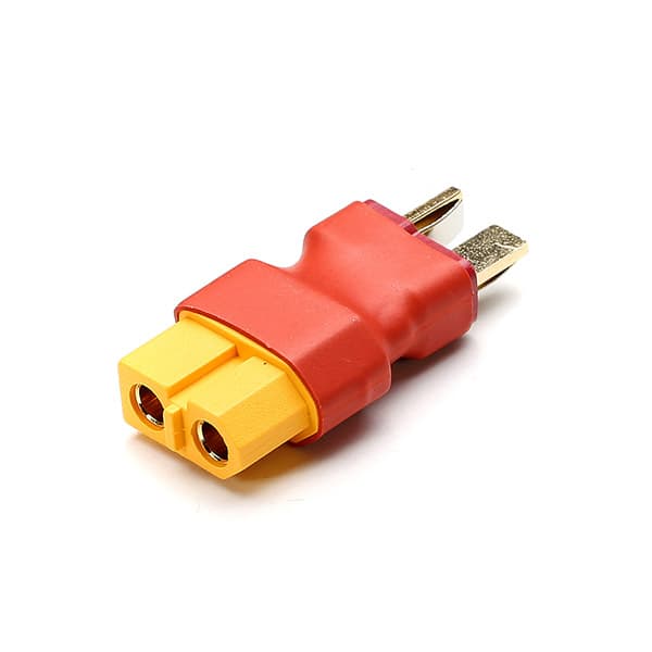 AMASS XT60 FEMALE TO DEANS / T-PLUG MALE ADAPTOR PACK OF 3PAIR