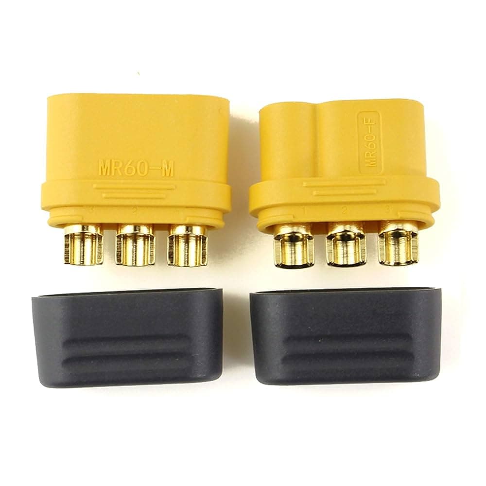 Amass MR60 Female Connector with Housing Pack of 5PC